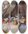 Triptych art skateboard deck of Paul Czanne Still Life With Apples_1 by Paul Cezanne (1839-1906)