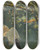 Triptych art skateboard deck of Nazmi Ziya Gran Lady In Pink On A Chaise Longue by Nazmi Ziya Guran (1881-1937)