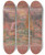 Triptych art skateboard deck of Arnold Peter Weiszkubnan Horses In A Pasture by Arnold Peter Weisz-Kubnan (1898-1944)