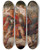 Triptych art skateboard deck of Peter Paul Rubens Le Triomphe Dhenri Iv by Peter Paul Rubens (1577-1640)