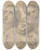 Triptych art skateboard deck of Franoisjoseph Navez A Woman And A Turbaned Man In Despair With A Young Child by Francois Joseph Navez (1787-1869)