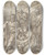 Triptych art skateboard deck of Heinrich Friedrich Fger Belisarius Begging For Alms_1 by Heinrich Friedrich Fger (1751-1818)