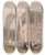Triptych art skateboard deck of David Roberts One Of The Tombs Of The Caliphs Cairo by David Roberts (1796-1864)