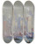 Triptych art skateboard deck of Joseph Pennell Mist And Steam by Joseph Pennell (1857-1926)