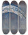 Triptych art skateboard deck of Piet Mondrian Foxtail Lily by Piet Mondrian (1872-1944)