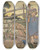 Triptych art skateboard deck of Jessie Willcox Smith Little Bopeep Has Lost Her Sheep And Cant Tell Where To Find Them by Jessie Willcox Smith (1863-1935)