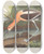 Triptych art skateboard deck of John James Audubon American Avocet Young In First Winter Plumage by John James Audubon (1785-1851)
