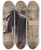 Triptych art skateboard deck of Sir John Everett Millais Lenfant Du Rgiment by Sir John Everett Millais (1829-1896)