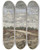 Triptych art skateboard deck of Carl Fredrik Hill Wild Country In The Forest Of Fontainebleau by Carl Fredrik Hill (1849-1911)