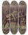 Triptych art skateboard deck of Jeanbaptiste Douard Detaille Scne Militaire Mobiles Conduisant Des Mulets Dambulances Fragment Du Panorama De Champigny by Jean-Baptiste douard Detaille (1848-1912)