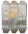 Triptych art skateboard deck of Otto Meyeramden Kompositionsstudie Zu Vorbereitung Andacht Im Esssaal by Otto Meyer-Amden (1885-1933)