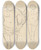 Triptych art skateboard deck of Edgar Degas Copies Of Czannes Bathers by Edgar Degas (1834-1917)