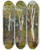 Triptych art skateboard deck of Jrgen Roed Selecting Trees For Felling by Jorgen Roed (1808-1888)