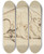 Triptych art skateboard deck of Eugne Delacroix A Lioness And A Caricature Of Ingres by Eugene Delacroix (1798-1863)