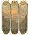 Triptych art skateboard deck of Frederic Edwin Church The Watzmann Near Berchtesgaden by Frederic Edwin Church (1826-1900)