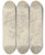 Triptych art skateboard deck of Friedrich Metz Zwei Von Gebsch Umstandene Bume by Friedrich Metz (1820-1901)