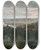 Triptych art skateboard deck of Wilhelm Trbner View Of Heidelberg by Wilhelm Trubner (1851-1917)