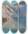 Triptych art skateboard deck of Menci Clement Crni Zrnovnica Ii by Menci Clement Crncic (1865-1930)