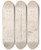 Triptych art skateboard deck of Hans Gude Fra Sanda by Hans Gude (1825-1903)