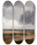 Triptych art skateboard deck of Georges Michel Sun Effect On The Plain_2 by Georges Michel (1763-1843)