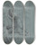 Triptych art skateboard deck of Jean Antoine Verschaeren Overturning The Sacrificial Table by Jean Antoine Verschaeren (1803-1863)