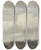 Triptych art skateboard deck of Gilbert Von Canal Dordrecht by Gilbert Von Canal (1849-1927)