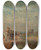 Triptych art skateboard deck of David Cox Going To The Hayfield_1 by David Cox (1783-1859)