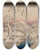 Triptych art skateboard deck of And Hiroshige Tokaido Gojusantsugi Pl12 by Ando Hiroshige (1797-1858)