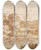 Triptych art skateboard deck of Claude Lorrain Landschaft Mit Baumgruppe Am Wasser by Claude Lorrain (1604-1682)