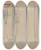 Triptych art skateboard deck of American 20Th Century Buckskin Shirt And Leggings by American 20Th Century