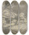 Triptych art skateboard deck of Jakob Frchtegott Dielmann Junge Frau Auf Dem Scho Ein Kleines Kind Haltend by Jakob Furchtegott Dielmann (1809-1885)