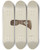 Triptych art skateboard deck of Cornelius Christoffels Tomahawk by Cornelius Christoffels (1879-1960)