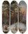 Triptych art skateboard deck of Cornelius Krieghoff Trappers On The Frontier by Cornelius David Krieghoff