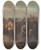 Triptych art skateboard deck of Josef Bche From The Tyrolean War Of Liberation by Josef Buche (1848-1917)