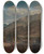 Triptych art skateboard deck of Joseph Mallord William Turner Chateau De St Michael Bonneville Savoy by Joseph Mallord William Turner (1775-1851)