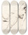 Triptych art skateboard deck of Lovis Corinth Reclining Female Nude I Liegender Weiblicher Akt I by Lovis Corinth (1858-1925)