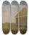 Triptych art skateboard deck of George Stubbs Newmarket Heath With A Rubbingdown House by George Stubbs (1724-1806)