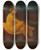 Triptych art skateboard deck of Robert Loftin Newman A Bather by Robert Loftin Newman (1827-1912)