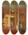 Triptych art skateboard deck of Robert Huskisson Lord Northwicks Picture Gallery At Thirlestaine House by Robert Huskisson (1820-1861)