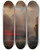Triptych art skateboard deck of Thodore Gudin Stormweer Bij Ondergaande Zon by Theodore Gudin (1802-1880)