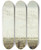 Triptych art skateboard deck of Jacob Cats Gezicht Van De Tafelberg Met Op De Voorgrond Blaricum by Jacob Cats (1741-1799)