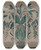 Triptych art skateboard deck of Martin Partyka Hand Painted Wall_2 by Martin Partyka