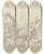 Triptych art skateboard deck of Victor Mller Brckenhaus Vor Bergiger Landschaft by Victor Muller (1829-1871)