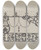 Triptych art skateboard deck of Charlotte Angus Cemetary Plot Enclosure by Charlotte Angus (1911-1989)