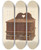 Triptych art skateboard deck of Edward L Loper Cabinet Spice Box by Edward L Loper (1916-2011)