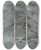 Triptych art skateboard deck of Paul Huet A Wild Beech In Full Leaf by Paul Huet (1803-1869)