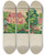 Triptych art skateboard deck of Frances Lichten Wall Paper Border Design_3 by Frances Lichten (1889-1961)
