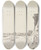 Triptych art skateboard deck of William Hodges Original Drawings For Choix De Vues De Linde And Others Pl47 by William Hodges (1744-1797)