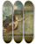 Triptych art skateboard deck of Gerard De Lairesse De Heilige Anthonius De Heremiet Allegorische Voorstelling Van De Verzorging Van Leprozen En Onnozelen by Gerard de Lairesse (1641-1711)