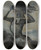 Triptych art skateboard deck of Jeanlouis Forain Dpart Le Coup De Vent by Jean Louis Forain (1852-1931)